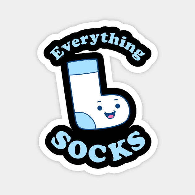 Everything Socks Magnet by dumbshirts