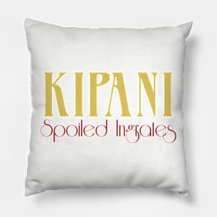 Spoiled Ingrates logo Pillow