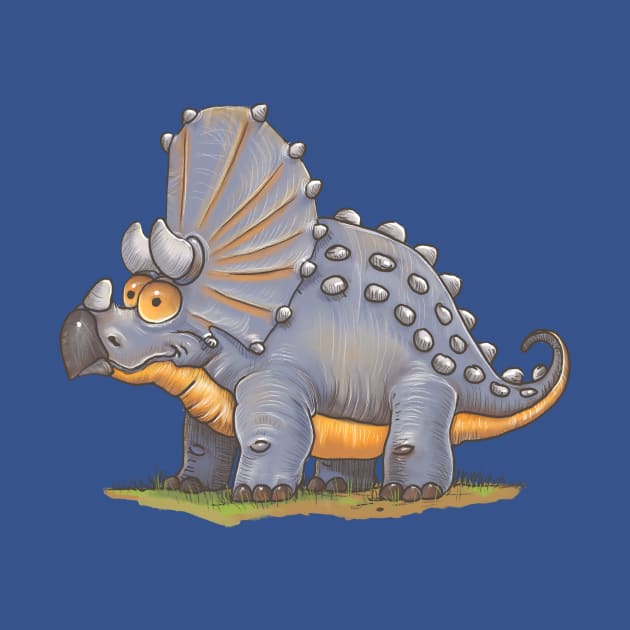 Triceratops by Artofokan