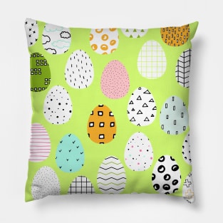 It's Easter Time • Easter Motif • Happy Easter Pillow