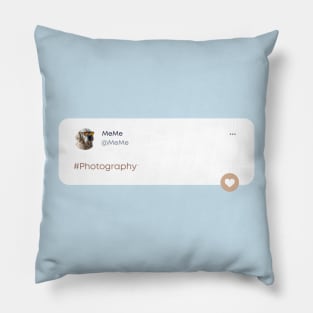 Photography tweet Pillow