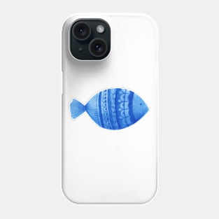 blue fish Phone Case