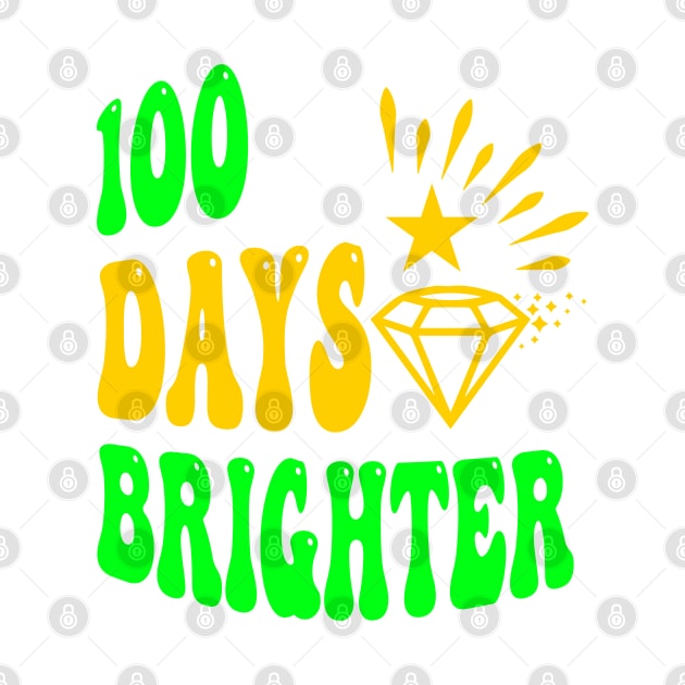 100 days brighter by HassibDesign