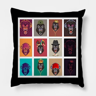 Gorilla Planet Pillow