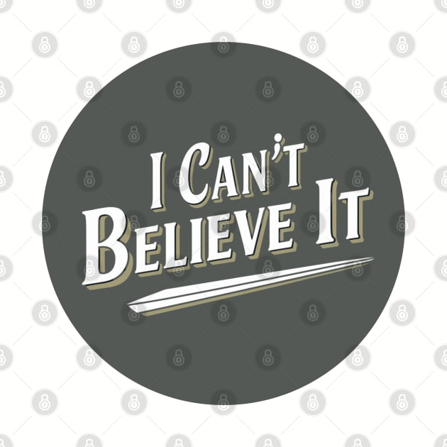 I can't believe it by baseCompass