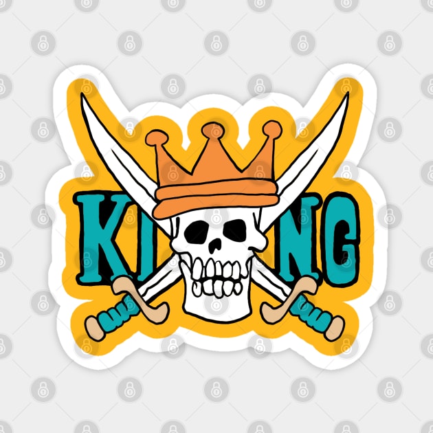 Pirate KING Magnet by malbatross