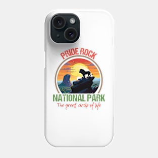 Pride Rock National Park Phone Case