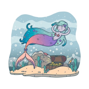 Lazy Mermaid T-Shirt