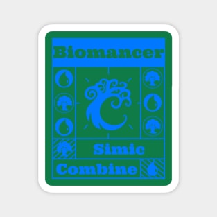 Simic Combine | Biomancer| MTG Guild Blue on Green EXP Design Magnet