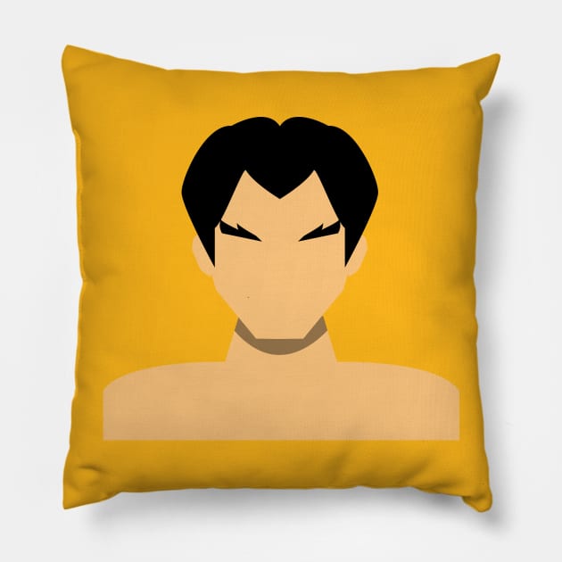 Fei Long Vector Pillow by MagicFlounder