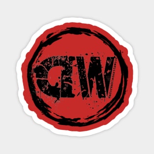 DW Graffiti circle logo Magnet