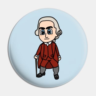 Chibi Sam Adams (Large Print) Pin