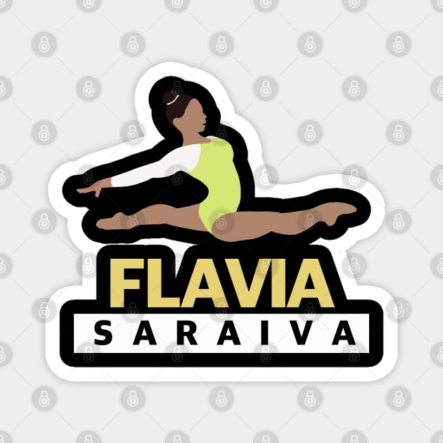 Flavia Saraiva Magnet by GymFan