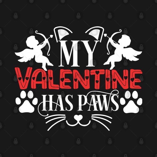 My Valentine Has Paws by Offbeat Outfits