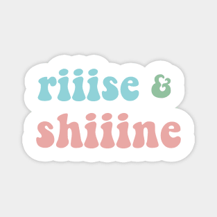 Rise and Shine Kylie Jenner Good Morning Sunshine Sticker Gift Shirt Magnet