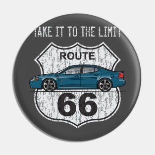 Route 66 Blue 2 Pin