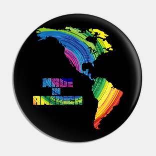 made in america Rainbow Pin