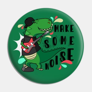 Dino Rockero Pin