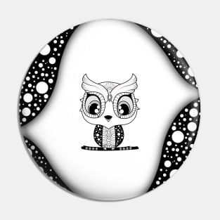 Cute little owl Pin