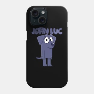 Jean-Luc is a dark blue Phone Case