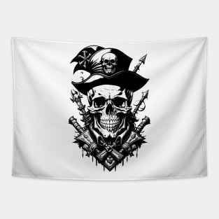 Revolutionary skull Tapestry