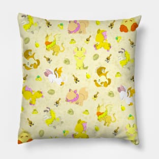 Yellow Neopets Pillow