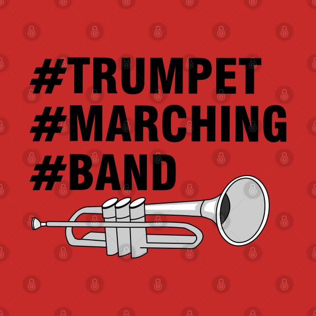 Trumpet Marching Band by Barthol Graphics