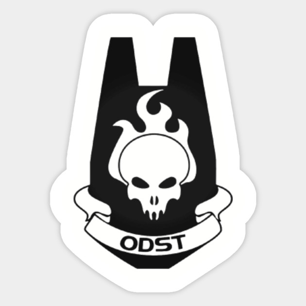 Halo Odst Halo Sticker Teepublic Au