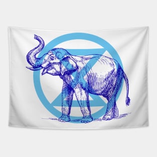 Extinction Rebellion - Elephant Tapestry