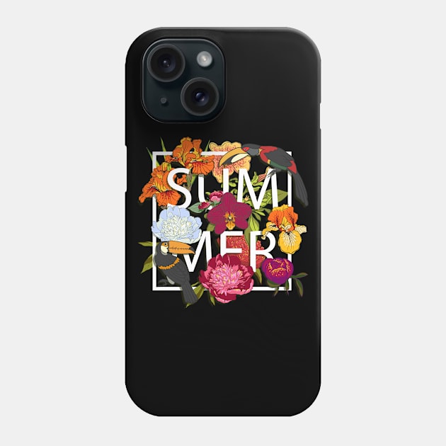 Flowers #019 Phone Case by Olga Berlet