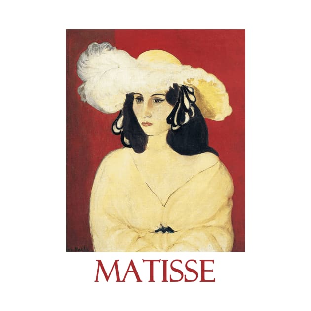 The White Feather (1919) by Henri Matisse by Naves