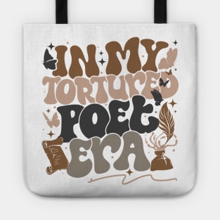 Retro In My Tortured Poet Era Taylor Album Tote