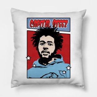 Capital Steez Pop Art Comic Style Pillow