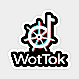 WotTok (White) Magnet