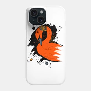 Orangrey Swan Among The Stars Phone Case