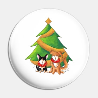 Festive Friends Pin