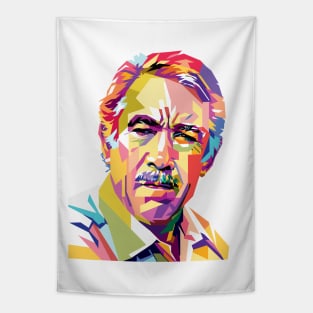 Anthony Quinn Portrait Illustration Tapestry