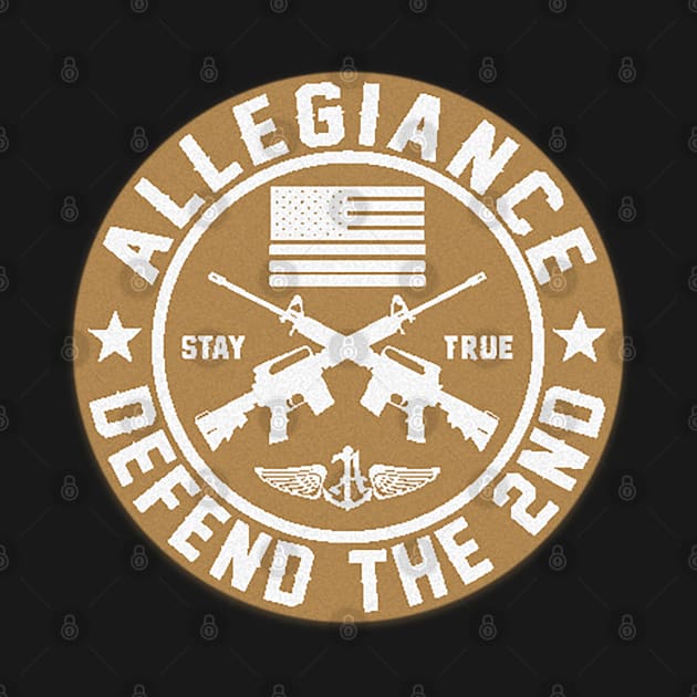 Allegiance Defend the 2nd by  The best hard hat stickers 