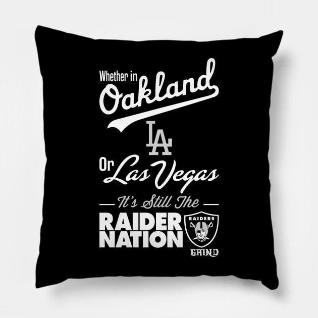 Raider Nation Ultimate Fan Pillow by GRIND