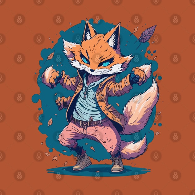 Hip Hop Dancing Fox by hippohost