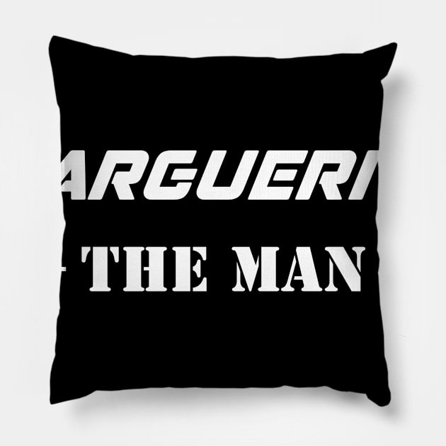 Marguerite The Man | Team Marguerite | Marguerite Surname Pillow by Carbon