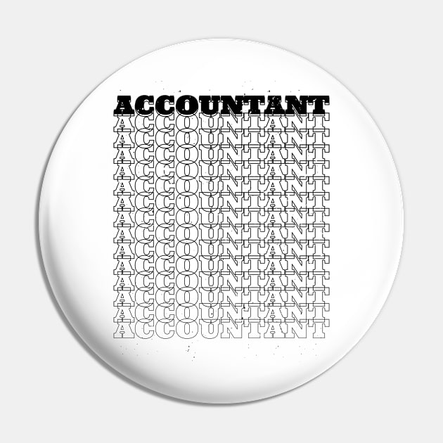 Accountant Pin by Stay Weird