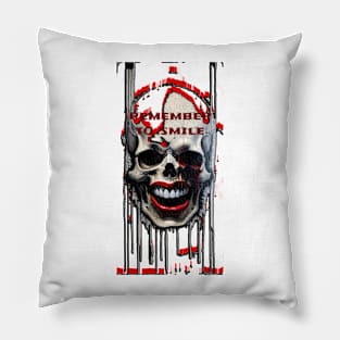 Skull illustration Pillow