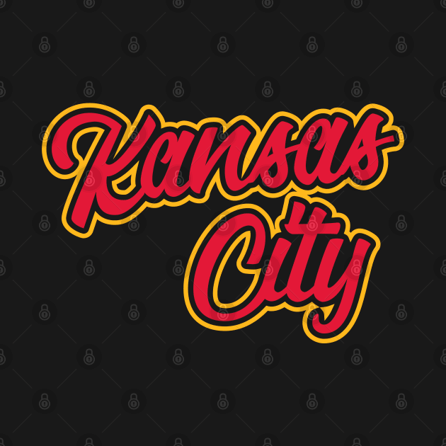 Vintage Kansas City Script For KCMO Locals by eighttwentythreetees