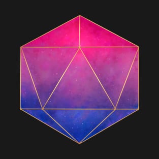 d20: Bi pride T-Shirt