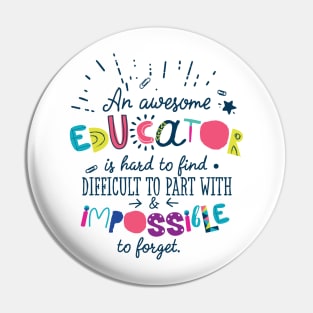 An Awesome Educator Gift Idea - Impossible to forget Pin