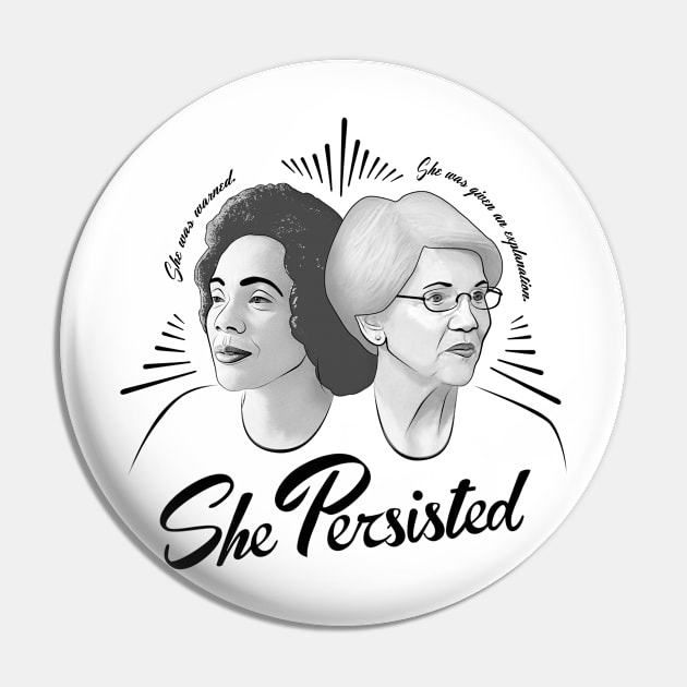 Coretta + Liz Pin by kbaumer