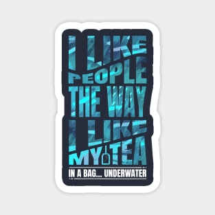 I like people Magnet