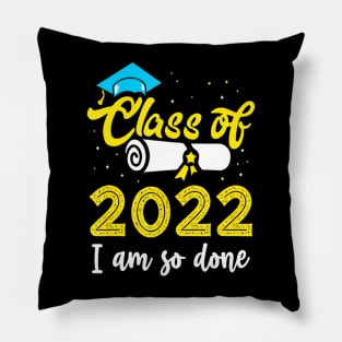 Class of  senior college high school grad im Pillow