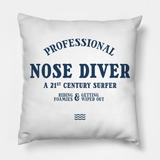 Nose Diver - Funny beginner surfers with softboards & wipeouts Pillow